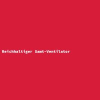 Reichhaltiger Samt-Ventilator