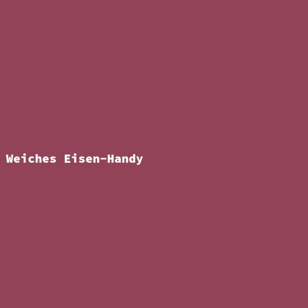 Weiches Eisen-Handy